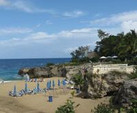Other view beach of the Hotel COCO - Sosua - Dominican Republic